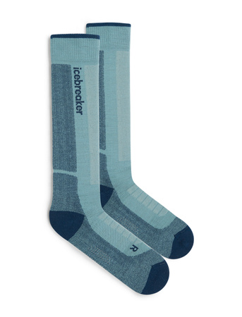 Skarpety narciarskie damskie Icebreaker SKI+ MEDIUM OTC niebieskie IB0A573U0HE