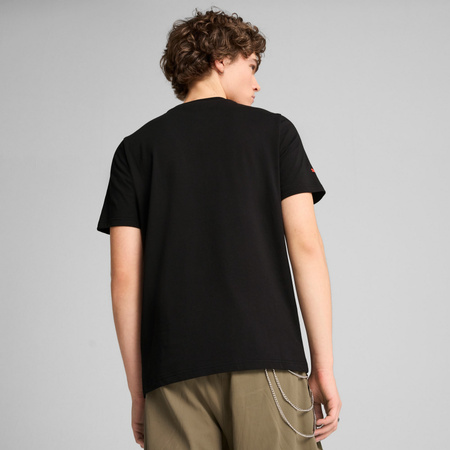 Koszulka męska Puma F1 ESS LOGO 180G czarna 63326401