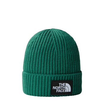 Czapka zimowa unisex The North Face LOGO CUFFED BEANIE zielona NF0A3FJXNL1