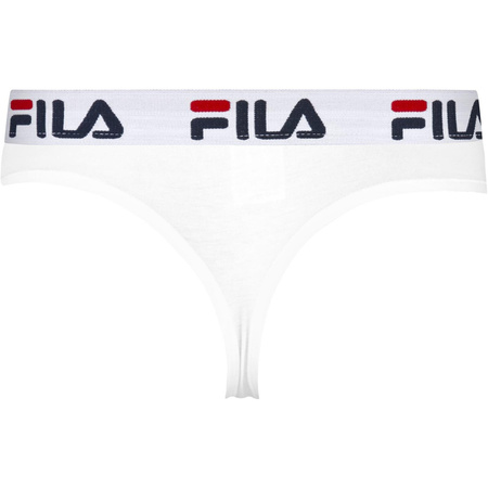 Majtki damskie Fila STRING 1-PACK białe FU6061-300