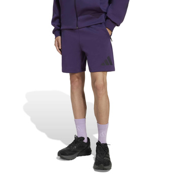 Spodenki dresowe męskie adidas Z.N.E. fioletowe JW4747