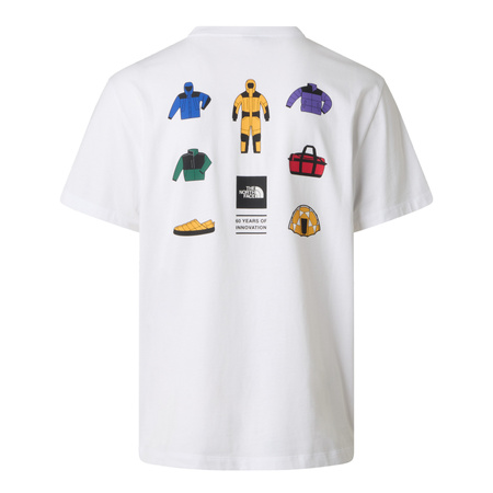 Koszulka męska The North Face ICON CELEBRATION REGULAR biała NF0A8GASFN4