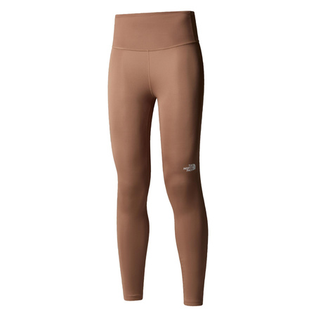 Legginsy do biegania damskie The North Face FLEX 28IN brązowe NF0A8BRY6IH