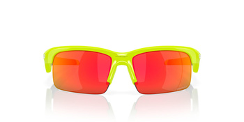 Okulary przeciwsłoneczne dziecięce Oakley CAPACITOR zielone OJ9013-04