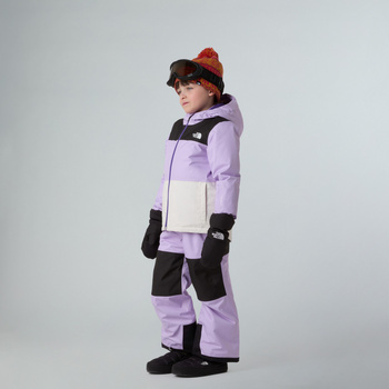 Kurtka narciarska dziecięca The North Face FREEDOM INSULATED fioletowa NF0A88VKE15