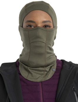Kominiarka unisex Icebreaker OASIS zielona IB102739069