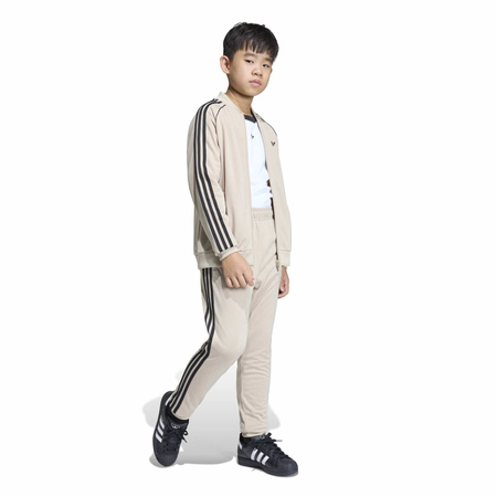 Bluza dresowa dziecięca adidas SST beżowa KE2855