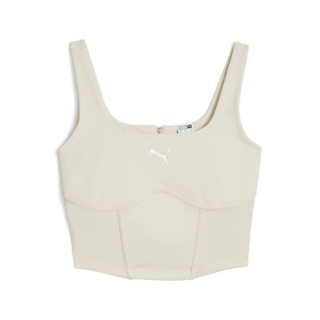 Top damski Puma DARE TO GYM2K CORSET beżowy 62680487