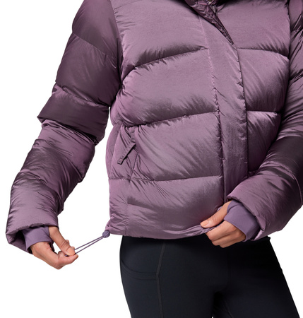 Kurtka puchowa damska Columbia AMAZE PUFF fioletowa 2133714609