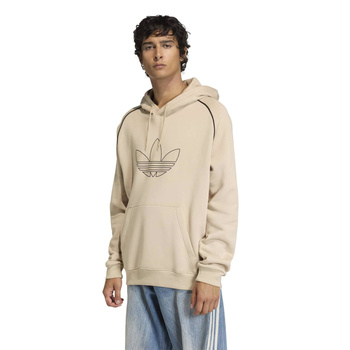Bluza z kapturem męska adidas SST beżowa KE0099