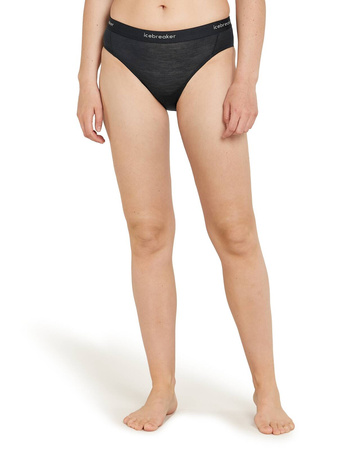 Majtki damskie Icebreaker MER 125 COOL-LITE SPRITE czarne IB0A5725001