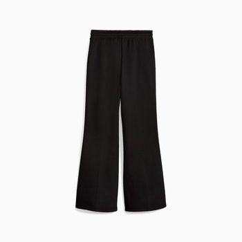 Spodnie dresowe damskie Puma HER COMFORT HW STRAIGHT FL czarne 63301001
