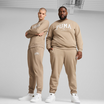 Spodnie dresowe męskie Puma SQUAD FL CL beżowe 68180067
