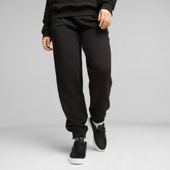 Spodnie dresowe damskie Puma HER HIGH-WAIST TR czarne 67600601
