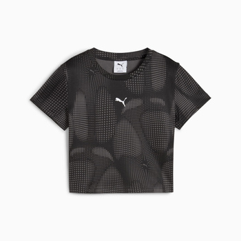 Koszulka damska Puma DARE TO AOP BABY czarna 63214501
