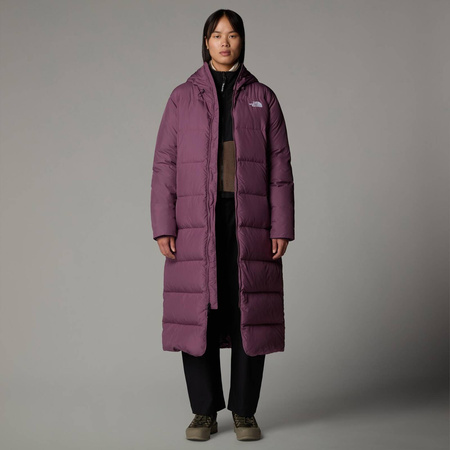 Parka puchowa damska The North Face TRIPLE C fioletowa NF0A84J41NI