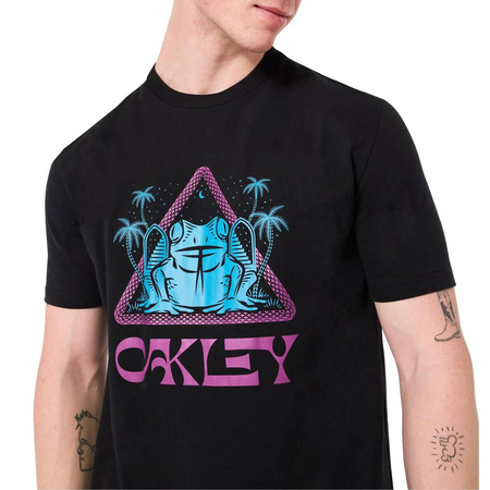 Koszulka męska Oakley KEK czarna FOA404835-02E