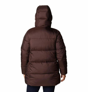 Kurtka puchowa damska Columbia PUFFECT bordowa 1864791203