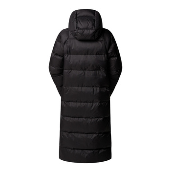 Parka puchowa z kapturem damska The North Face HYDRENALITE CITY LONG DOWN czarna NF0A8D3NJK3