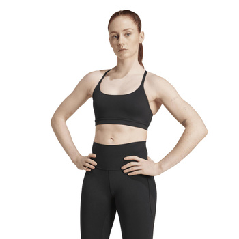 Stanik sportowy damski adidas ALL ME czarny JL5480