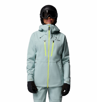 Kurtka narciarska damska Columbia PLATINUM PEAK II niebieska 2085321461