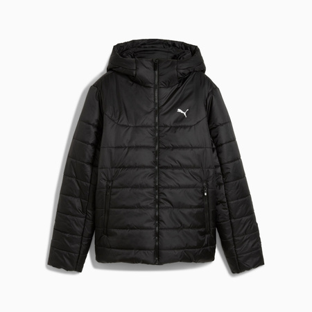 Kurtka puchowa damska Puma ESS HOODED PADDED czarna 68523101