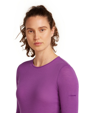 Longsleeve termiczny damski Icebreaker 175 EVERYDAY fioletowy IB1044710A3