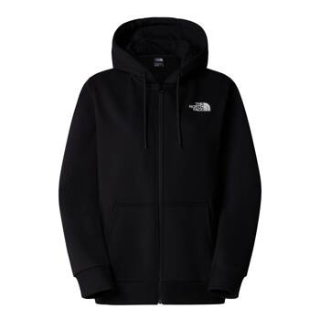 Bluza z kapturem damska The North Face SIMPLE DOME FULL ZIP czarna NF0A89EWJK3