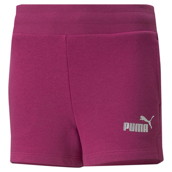 Spodenki dziewczęce Puma ESS+ różowe 84696314