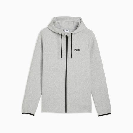 Bluza z kapturem męska Puma SPACER FZ szara 68857404