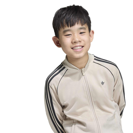 Bluza dresowa dziecięca adidas SST beżowa KE2855