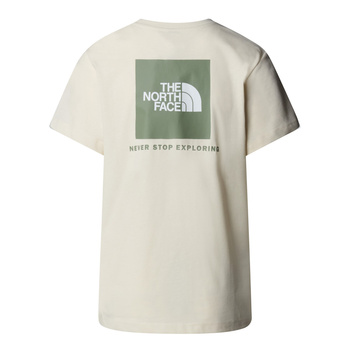 Koszulka damska The North Face REDBOX beżowa NF0A87NKEBE