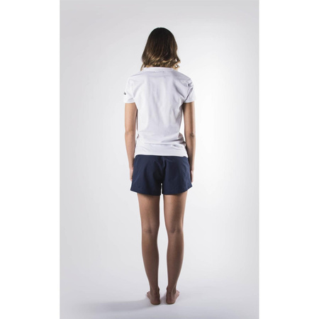 Piżama damska Fila JERSEY STRETCH WITH FRENCH TERRY PANT biała FPS4023-300