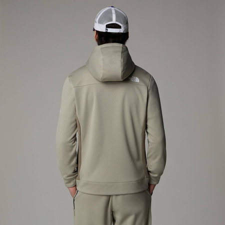 Polar z kapturem męski The North Face MOUNTAIN ATHLETICS beżowy NF0A893Q5II