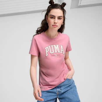 Koszulka damska Puma SQUAD GRAPHIC różowa 68153748