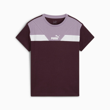 Koszulka dziewczęca Puma POWER RELAXED fioletowa 68178644