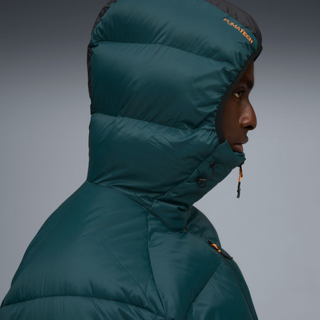 Kurtka puchowa męska Puma PUMATECH PRIMALOFT PUFFER zielona 63216575