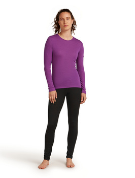 Longsleeve termiczny damski Icebreaker 175 EVERYDAY fioletowy IB1044710A3