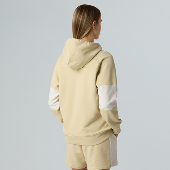 Bluza z kapturem damska The North Face TERRY RELAXED beżowa NF0A8C2D3X4