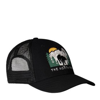 Czapka z daszkiem unisex The North Face EMBROIDERED MUDDER TRUCKER czarna NF0A7WH396O