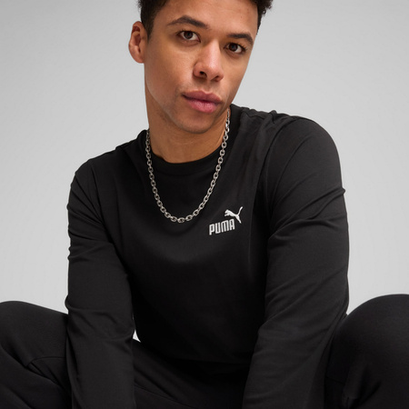 Longsleeve męski Puma ESS NO.1 LOGO czarny 68254601