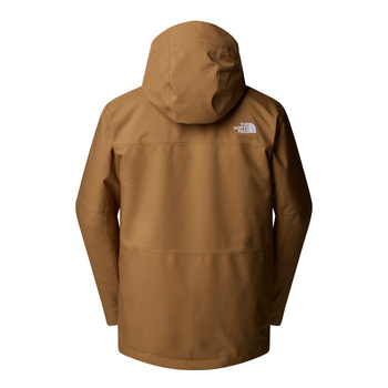 Kurtka wodoodporna męska The North Face FOURBARREL TRICLIMATE brązowa NF0A7WYFWK2