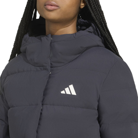 Kurtka puchowa damska adidas HELIONIC czarna JN2086