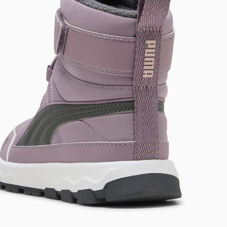 Buty zimowe dziecięce Puma EVOLVE BOOT AC+ PS fioletowe 39264509
