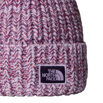 Czapka zimowa unisex The North Face COZY CHUNKY CABIN fioletowa NF0A887WFH8