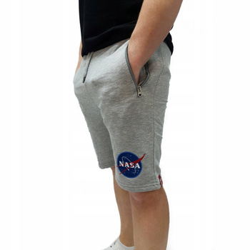 Spodenki męskie Alpha Industries ODYSSEY szare 126336-17