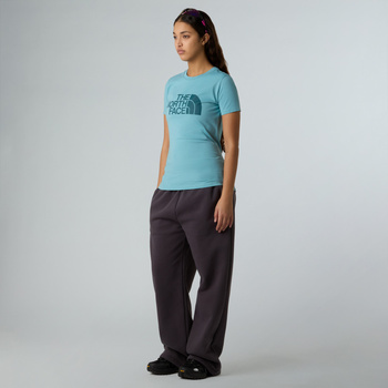 Koszulka damska The North Face S/S EASY niebieska NF0A8A6DDOU
