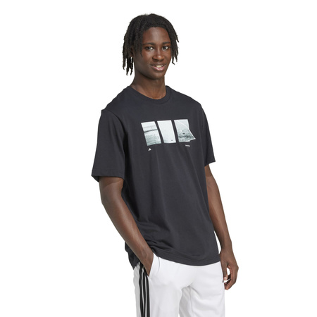 Koszulka męska adidas LENS POWER OF THREE czarna JL9218