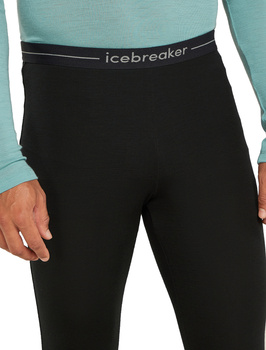 Legginsy termiczne dziecięce Icebreaker 175 EVERYDAY czarne IB104487001