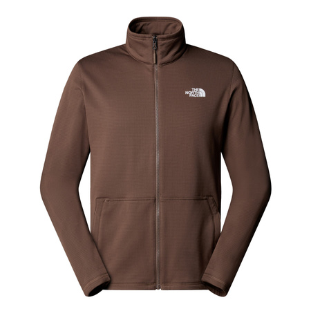 Kurtka wodoodporna męska The North Face QUEST TRICLIMATE brązowa NF0A3YFH1OI